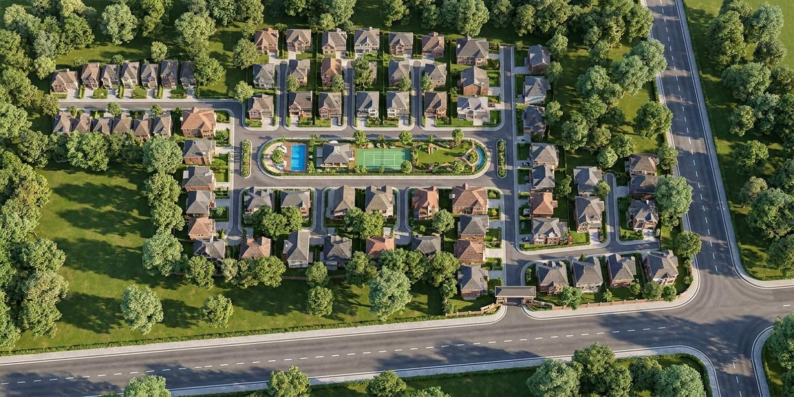 After site plan render